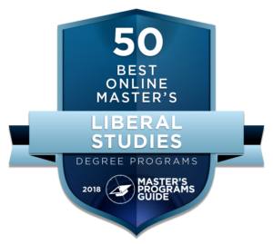 Rutgers University Placed in Top 50 Best Online Master's in Liberal Studies by 2018 Master's Programs Guide